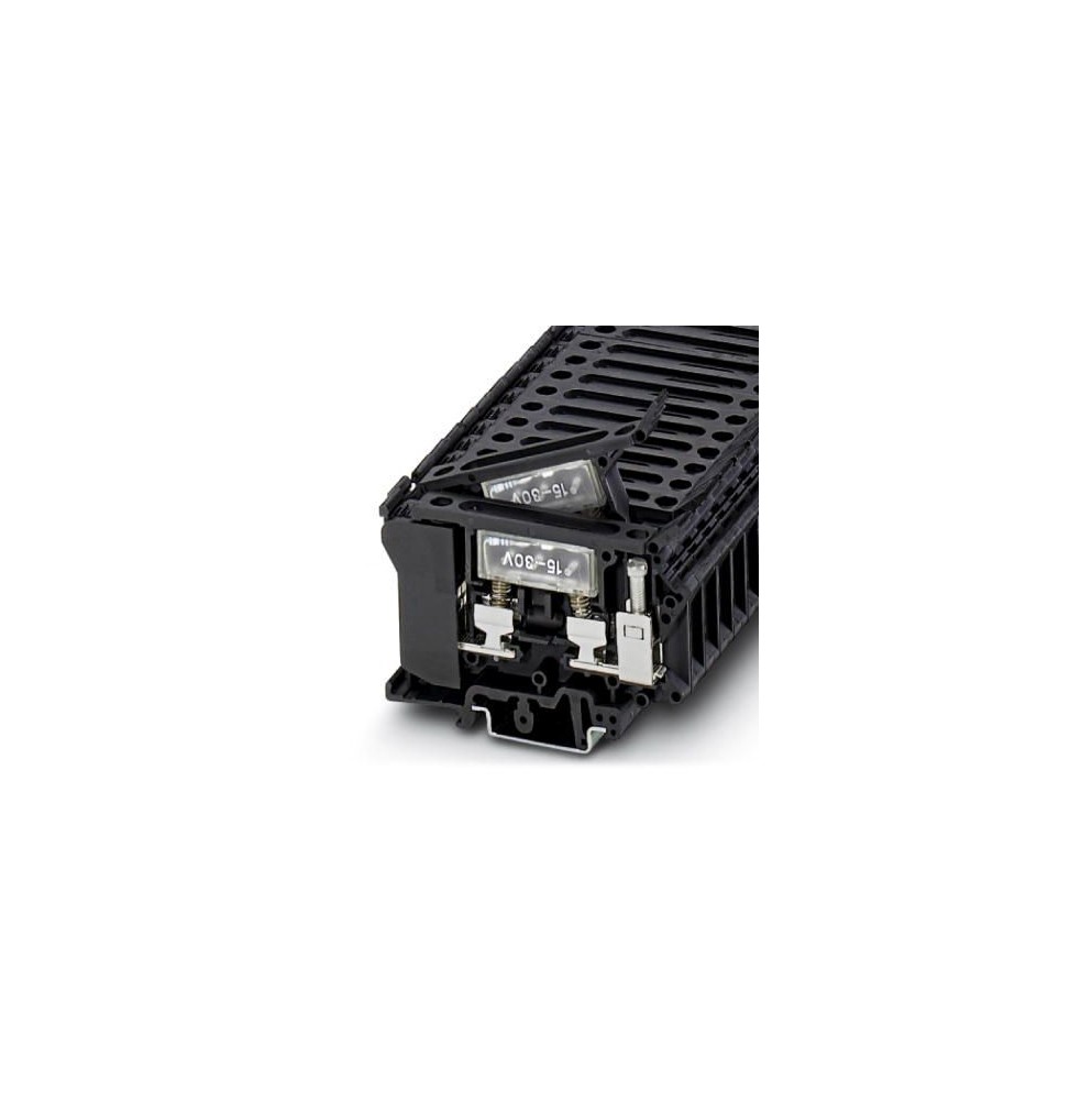 Zabezpieczający zacisk szeregowy - UK  6,3-HESILED 24 - 3004265