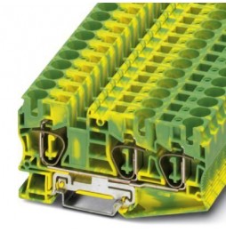 Sprężynowe złącza uziemiające - ST 10-TWIN-PE - 3035302