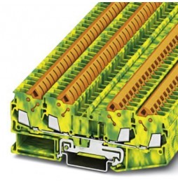 Zacisk przewodu ochronnego - QTC 2,5-QUATTRO-PE - 3206448