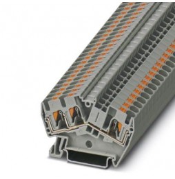 Przelotowa złączka szynowa - PTS 4-TWIN - 3213604