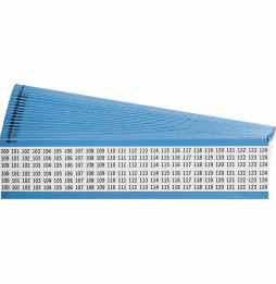 Arkusze do oznaczania przewodów – kolejne numery (625szt.) 012010