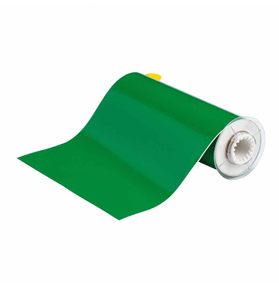 Taśma do drukarki BBP85 – zielona winylowa 250 mm