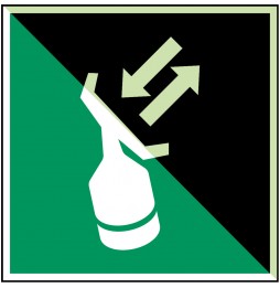 Transponder radarowy poszukiwawczo-ratowniczy – ISO 7010, E/E047/NT-PP-PHOLUMB-150X150/1-B