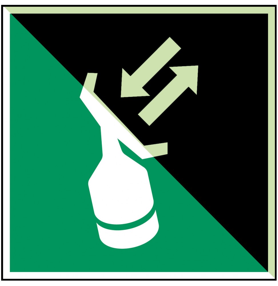 Transponder radarowy poszukiwawczo-ratowniczy – ISO 7010, E/E047/NT-PP-PHOLUMB-150X150/1-B