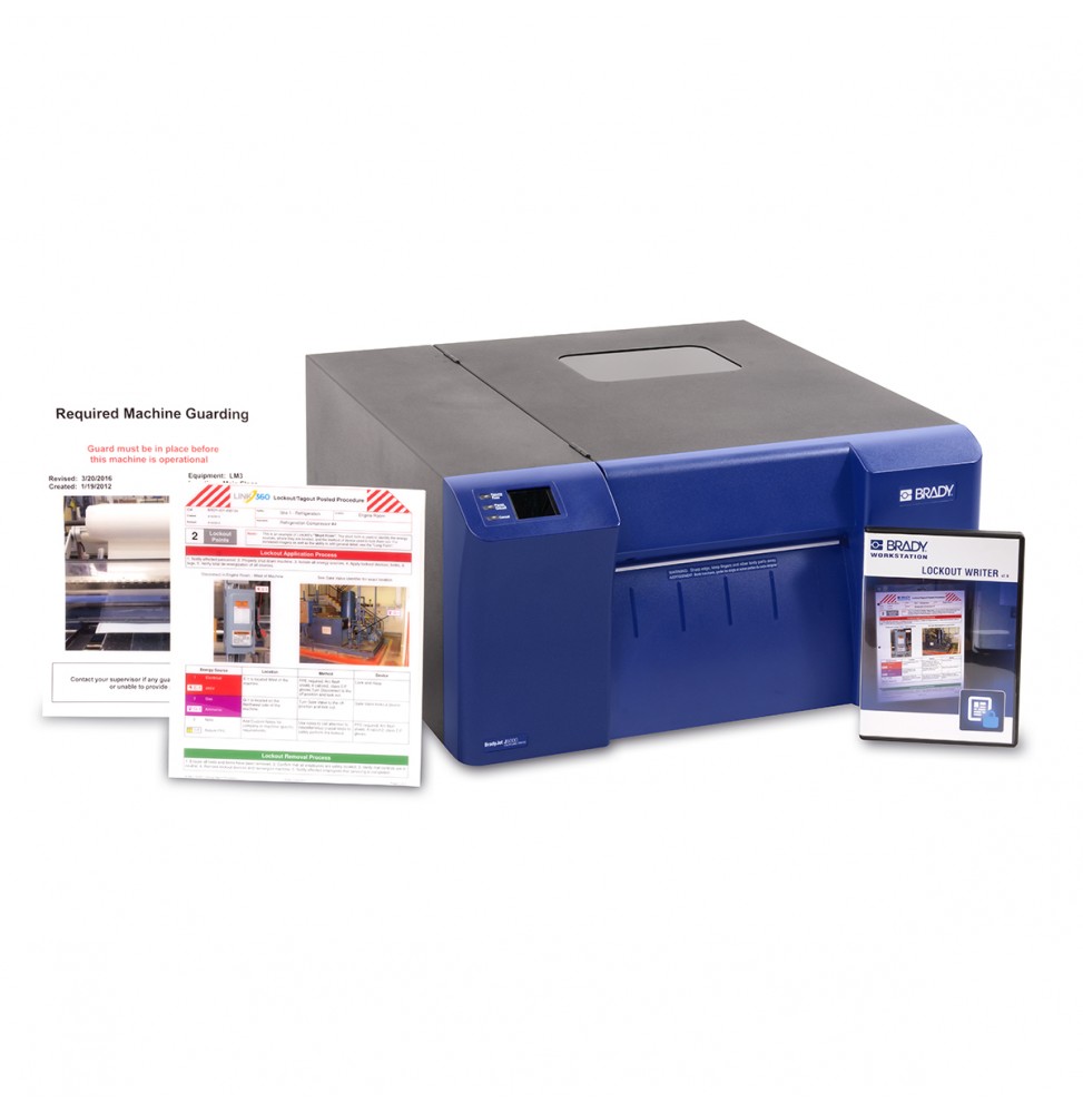 Drukarka kolorowa do etykiet BradyJet J5000 – UK z oprogramowaniem Brady Work…, J5000-BWS-LOW-UK