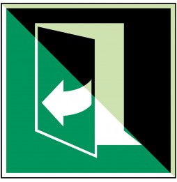 Ciągnąć z prawej strony, aby otworzyć – ISO 7010, E/E058/NT-SA-PHOLUMC-200X200/1-B