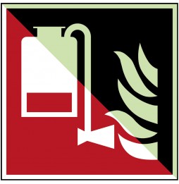 Przenośny aplikator piany – ISO 7010, F/F010/NT-SA-PHOLUMB-100X100/1-B