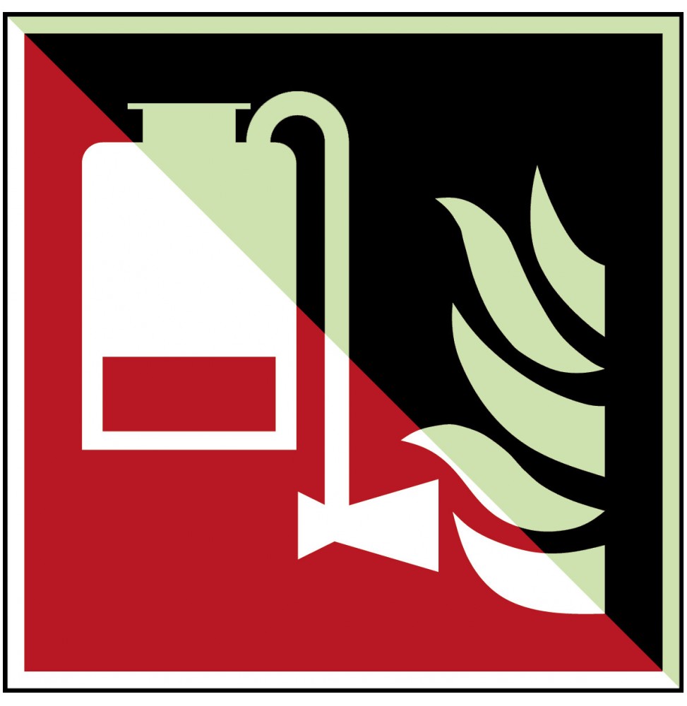 Przenośny aplikator piany – ISO 7010, F/F010/NT-SA-PHOLUMB-100X100/1-B