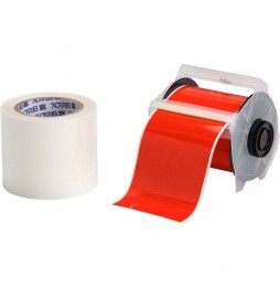 Taśma do oznaczania podłóg ToughStripe GlobalMark z laminatem zabezpieczającym (2szt.), GMK B-483 RD 101