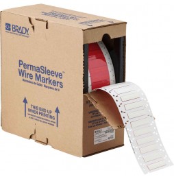 Koszulki termokurczliwe PermaSleeve do oznaczania przewodów (10000szt.), HX-250-2-WT-4
