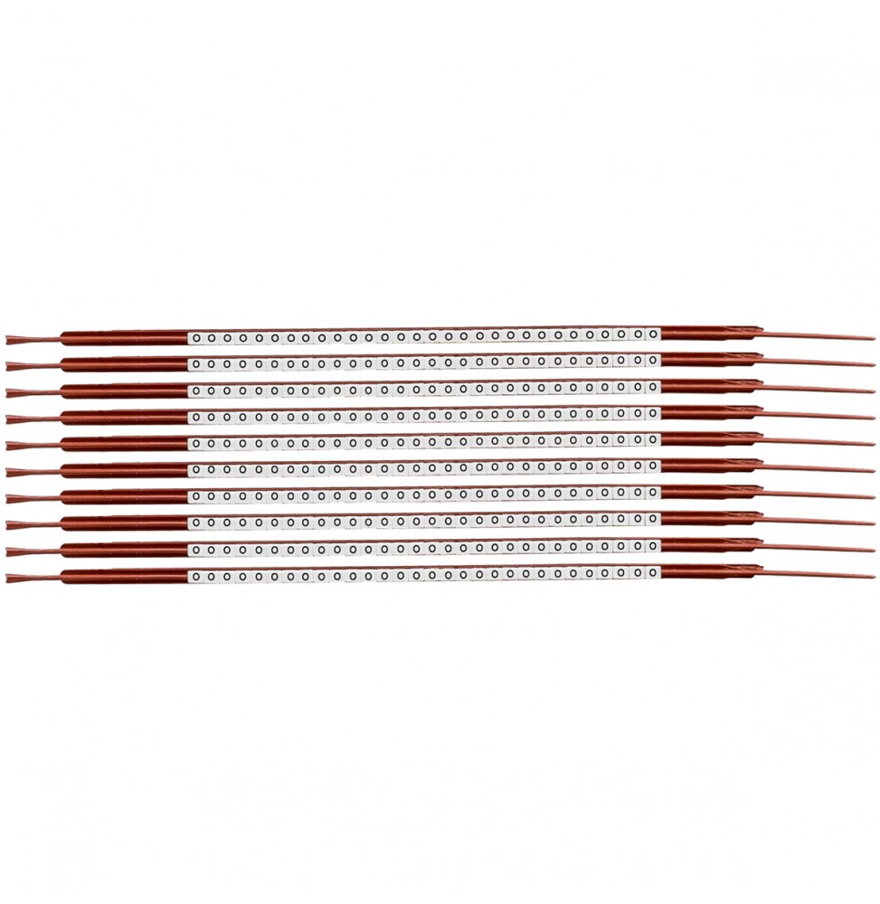 Znaczniki przewodów Clip Sleeve (300szt.), SCN-03-O-CAP