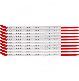 Znaczniki przewodów Clip Sleeve (300szt.), SCN-10-DIAGONAL