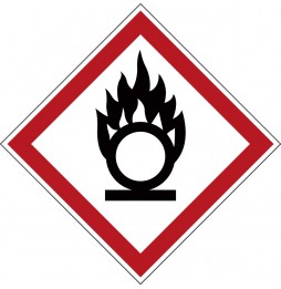 Symbol GHS – Działanie utleniające (6szt.), PIC 1803-70*70-B7541-CRD