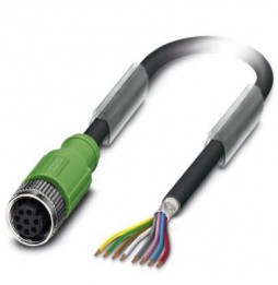 Kabel czujnika/urządzenia wykonawczego - SAC-8P-10,0-PUR/M12FS SH - 1522891
