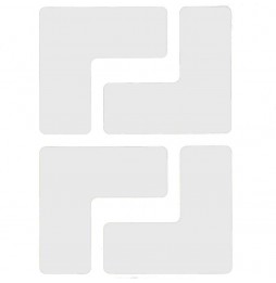 Wykrawane kształty ToughStripe (L, T, +, ślady itp.) (20szt.), TOUL1 WHT