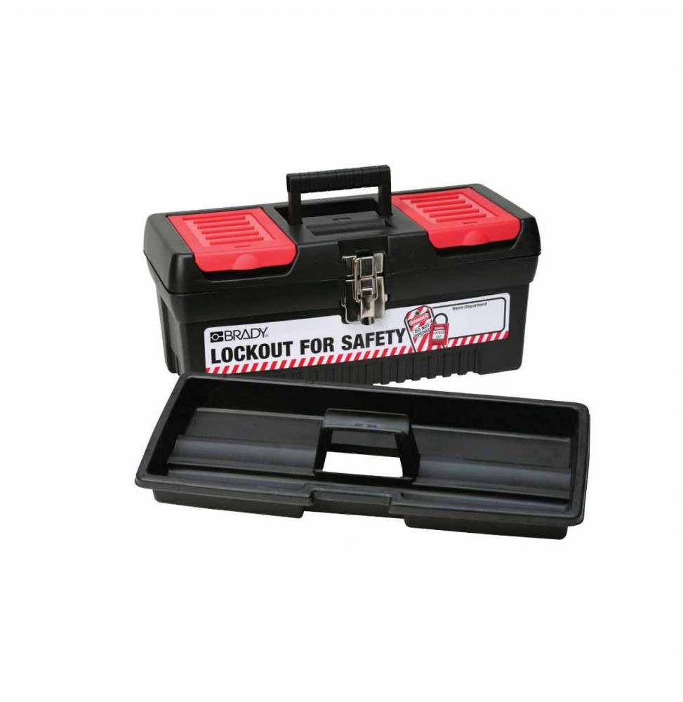 Średnia skrzynka narzędziowa na blokadę, LOCKOUT FOR SAFETY TOOL BOX-MEDIUM