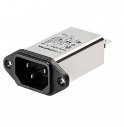 Filtr z gniazdem IEC 250 V AC, 15 A, 5 uA,...