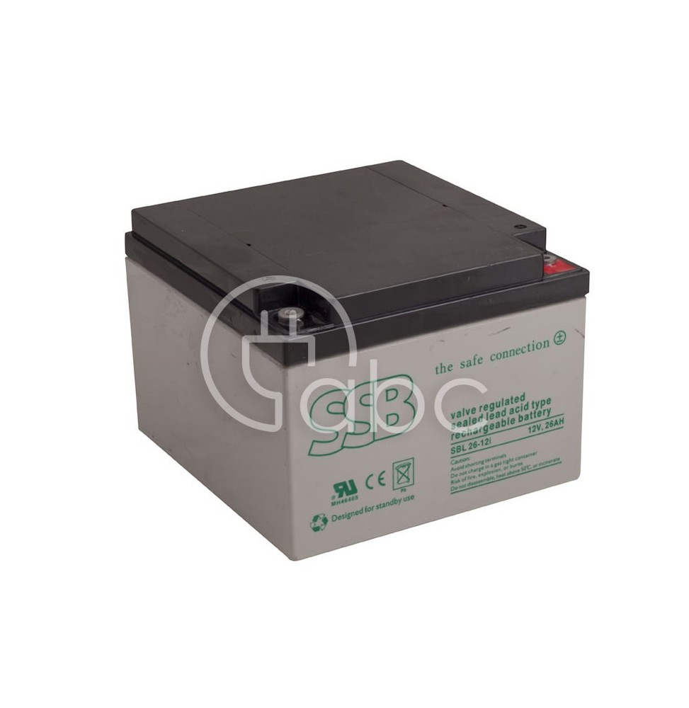 Akumulator kwasowo-ołowiowy SBB, model SBL 26-12i