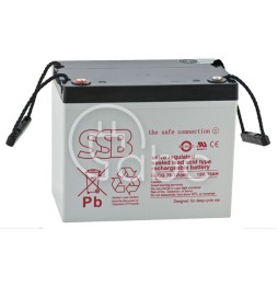Akumulator żelowy GEL 75 Ah/12 V DC, SBLCG...