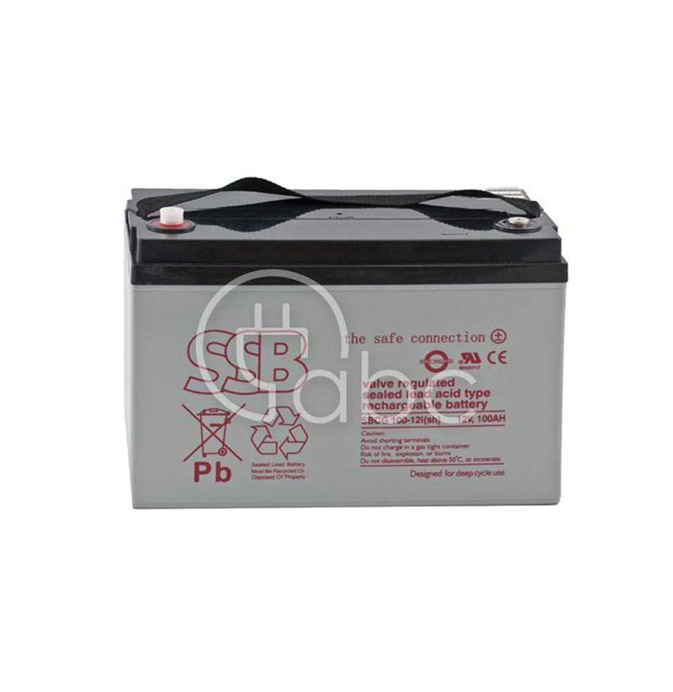 Akumulator żelowy GEL 100 Ah/12 V DC, SBLCG 100-12i(sh)