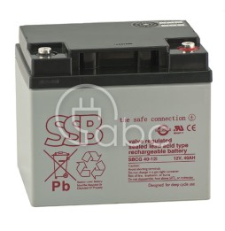 Akumulator żelowy GEL 40 Ah/12 V DC, SBLCG 40-12i