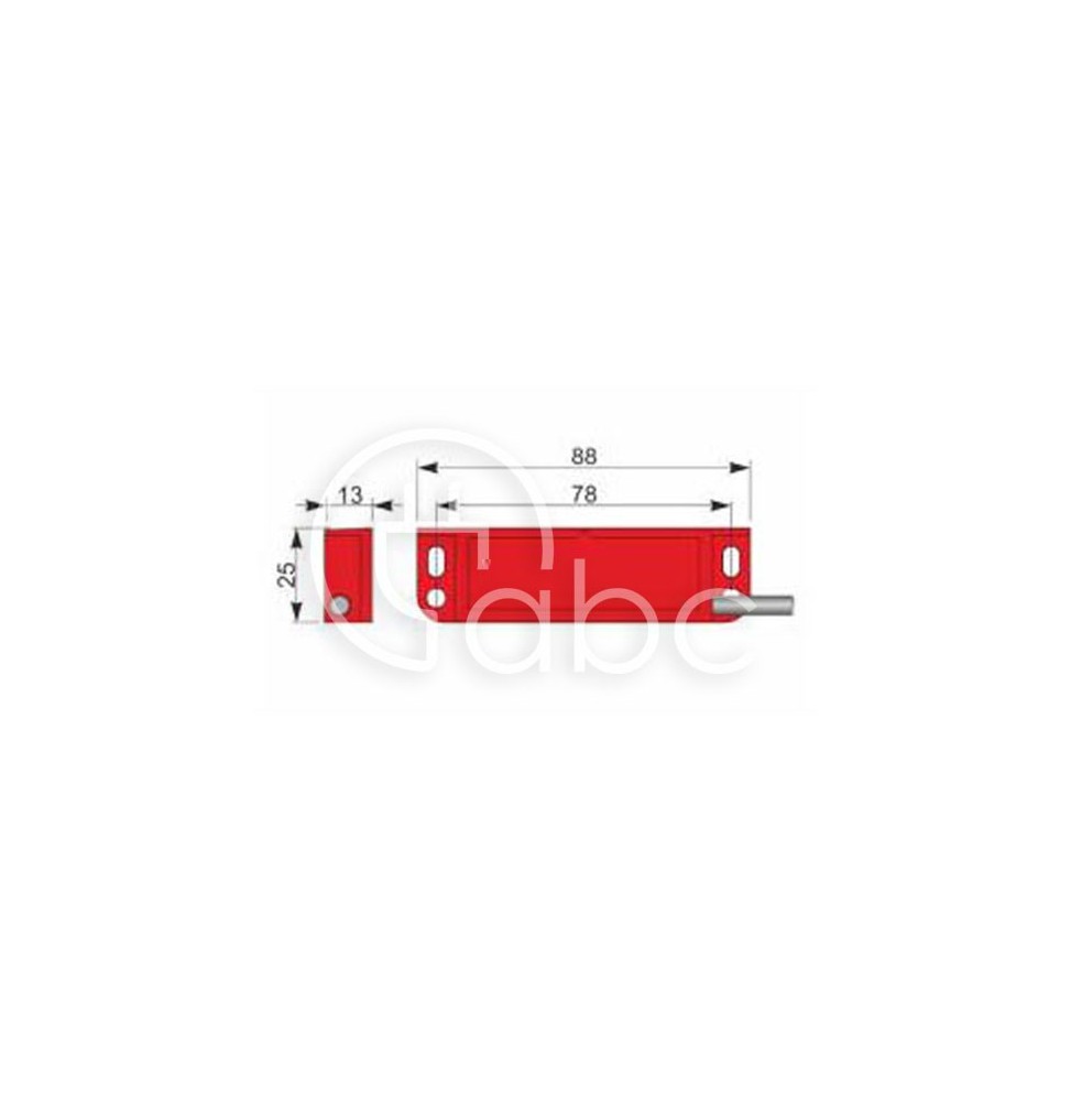 Czujnik magnetyczny bezpieczeństwa SMS88-P5 NO+2NC CR, QMP000045