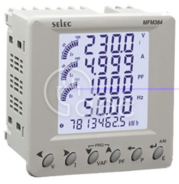 Analizator parametrów sieci MFM384, Modbus RTU,...