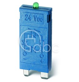 Moduł EMC LED czerwony 28-60 V AC/DC...
