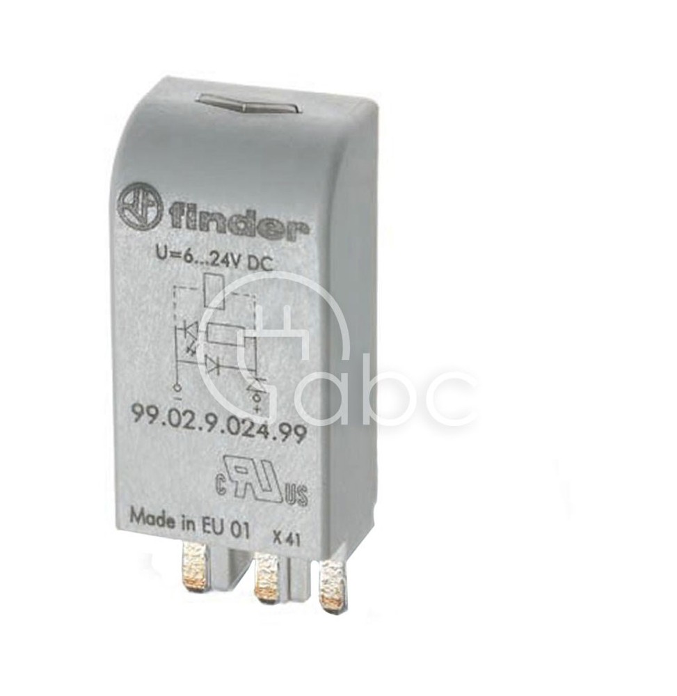 Moduł EMC LED zielony+dioda 28-60 V DC 99.02.9.060.99