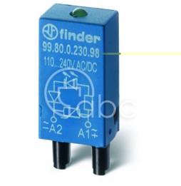 Moduł EMC LED czerwony+dioda 28-60 V DC...