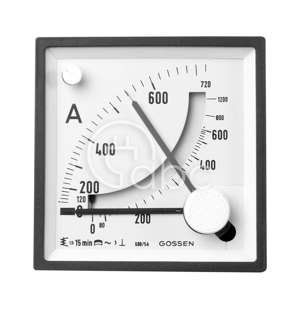 Miernik analogowy tablicowy 150/180 A, 7256150180B08