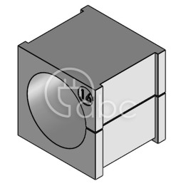 Moduł uszczelniający KT specjalny, mały, KTs 16, z otworem 1x16-16 mm, 39901