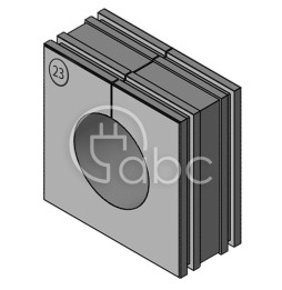 Moduł uszczelniający KT duży, KT 23, z otworem 1x23-24 mm, 41223