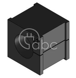 Moduł uszczelniający KT mały, KT 12, z otworem 1x12-13 mm, 41312