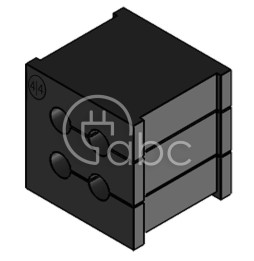 Moduł uszczelniający KT multi, mały, KT 4/4, z otworami 4x4-4 mm, 39911