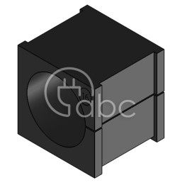 Moduł uszczelniający KT specjalny, mały, KTs 16, z otworem 1x16-16 mm, 39912