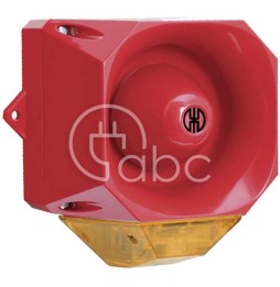 Sygnalizator optyczno-akustyczny 441, żółty palnik ksenonowy, 110 dB, 32 tonów, 230 V AC, IP66, 44103068