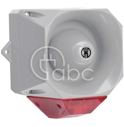Sygnalizator optyczno-akustyczny 441, czerwony palnik ksenonowy, 110 dB, 32 tonów, 230 V AC, IP66, 44111068