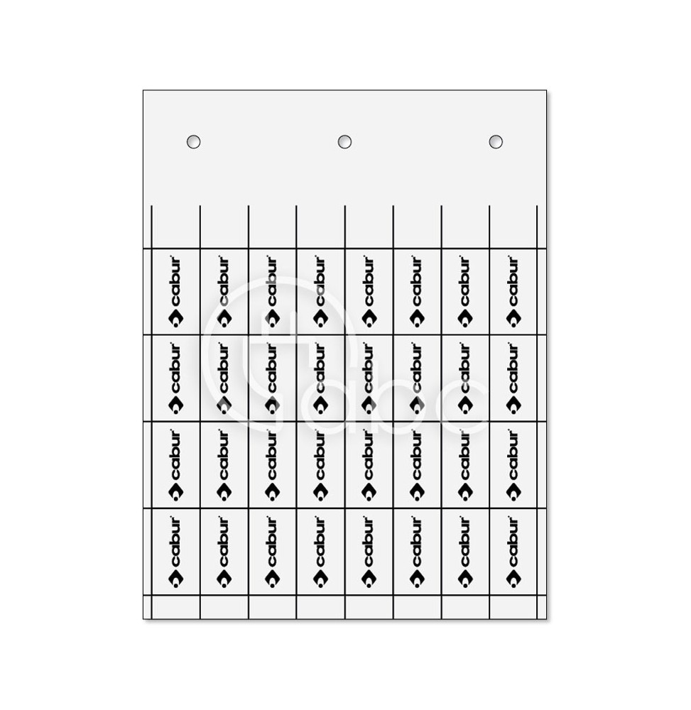 Etykiety samoprzylepne, 15x27 mm, białe, TAV2715AW