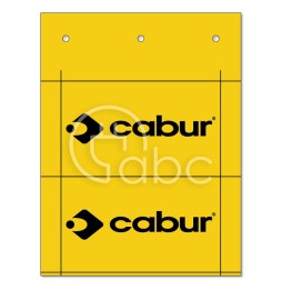 Tabliczki samoprzylepne 60x100 mm, żółte, TAP60100AY