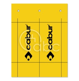 Tabliczki samoprzylepne 49x90 mm żółte, TAP4090AY