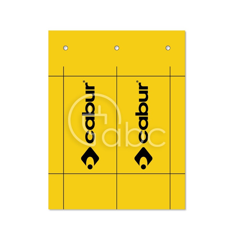 Tabliczki samoprzylepne 49x90 mm żółte, TAP4090AY