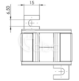 Przekładnik prądowy nn ASR, 150/5 A, 2,5 VA, kl.1, 26040