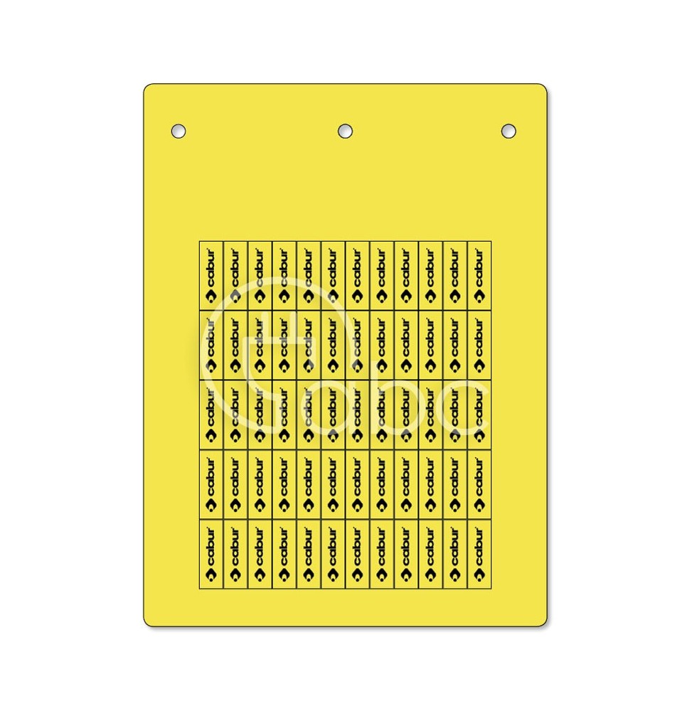 Etykiety samoprzylepne 7x20 mm, żółte, TAV207AY