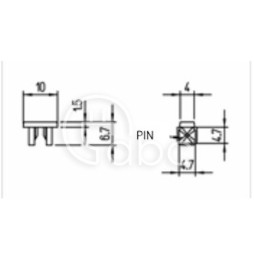 Oznaczniki nasuwane, długość 10 mm, średnica 2-4,4 mm, TMC102044WS