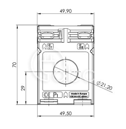 Przekładnik prądowy nn ASR, 200/5 A, 10 VA, kl.1, 93072