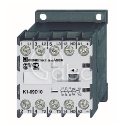 Ministycznik 3P, 230 V AC, 12 A, 5,5 kW, 2NO+2NC, K1-12D00-22 230