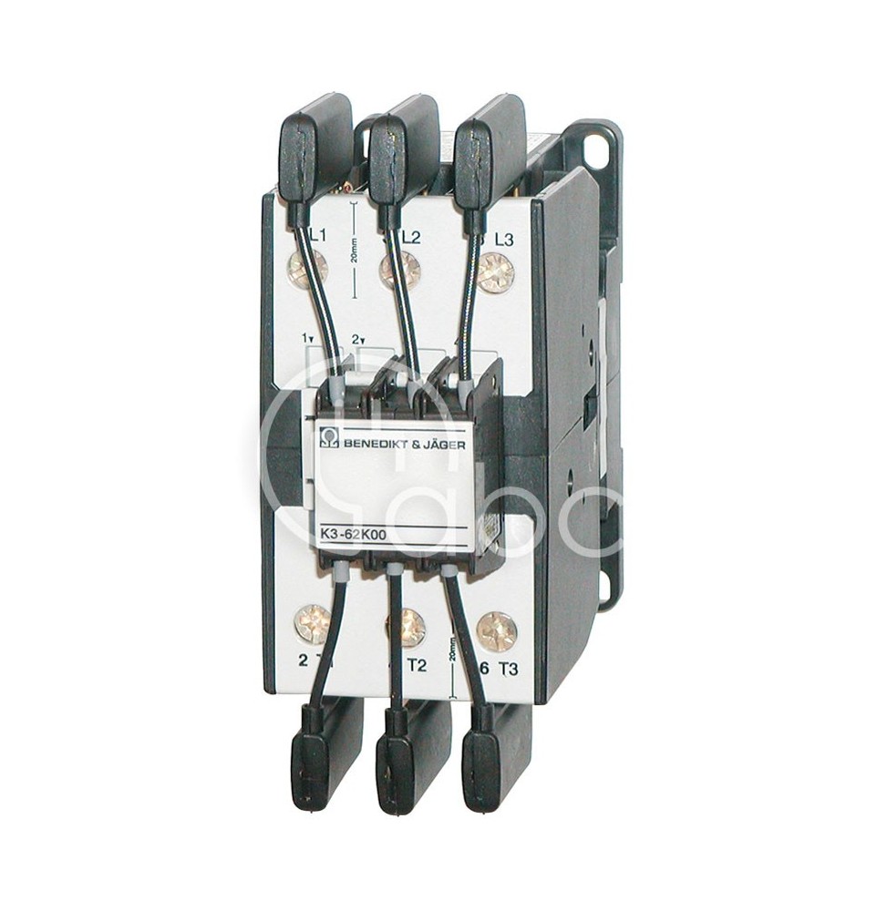 Stycznik kondensatorowy 3P, 230 V AC, 74 A, 75 kVAr, K3-74K00 230