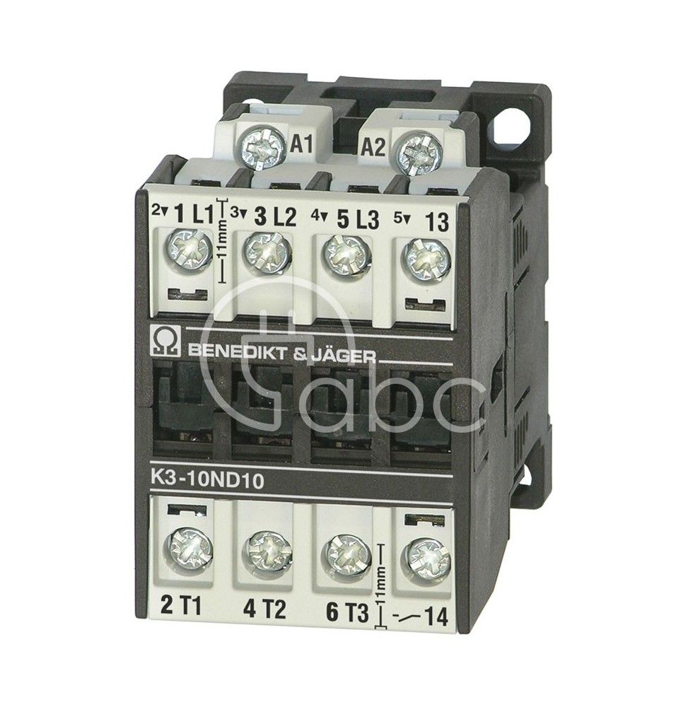Stycznik 4P, 230 V AC, 14 A, 5, 5 kW, 2NO + 2NC, K3-14NA00-22 230