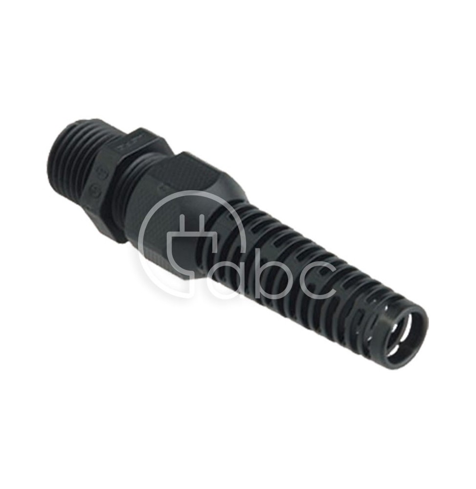 Dławnica kablowa z odgiętką Syntec® M12x1,5, zakres dławienia 2,5-6,5 mm, 1546.12.1.06